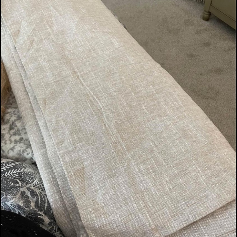 Pottery Barn Emery Linen Curtain Panel